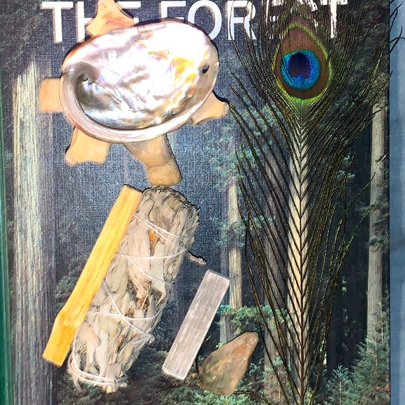 “The Ultimate Protection” Smudge Set w Angel Aura Quartz Complete Protection Set - Picture 14 of 16